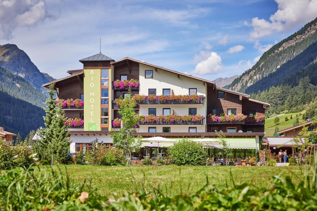 Bio Hotel Stillebach Sankt Leonhard im Pitztal Kültér fotó