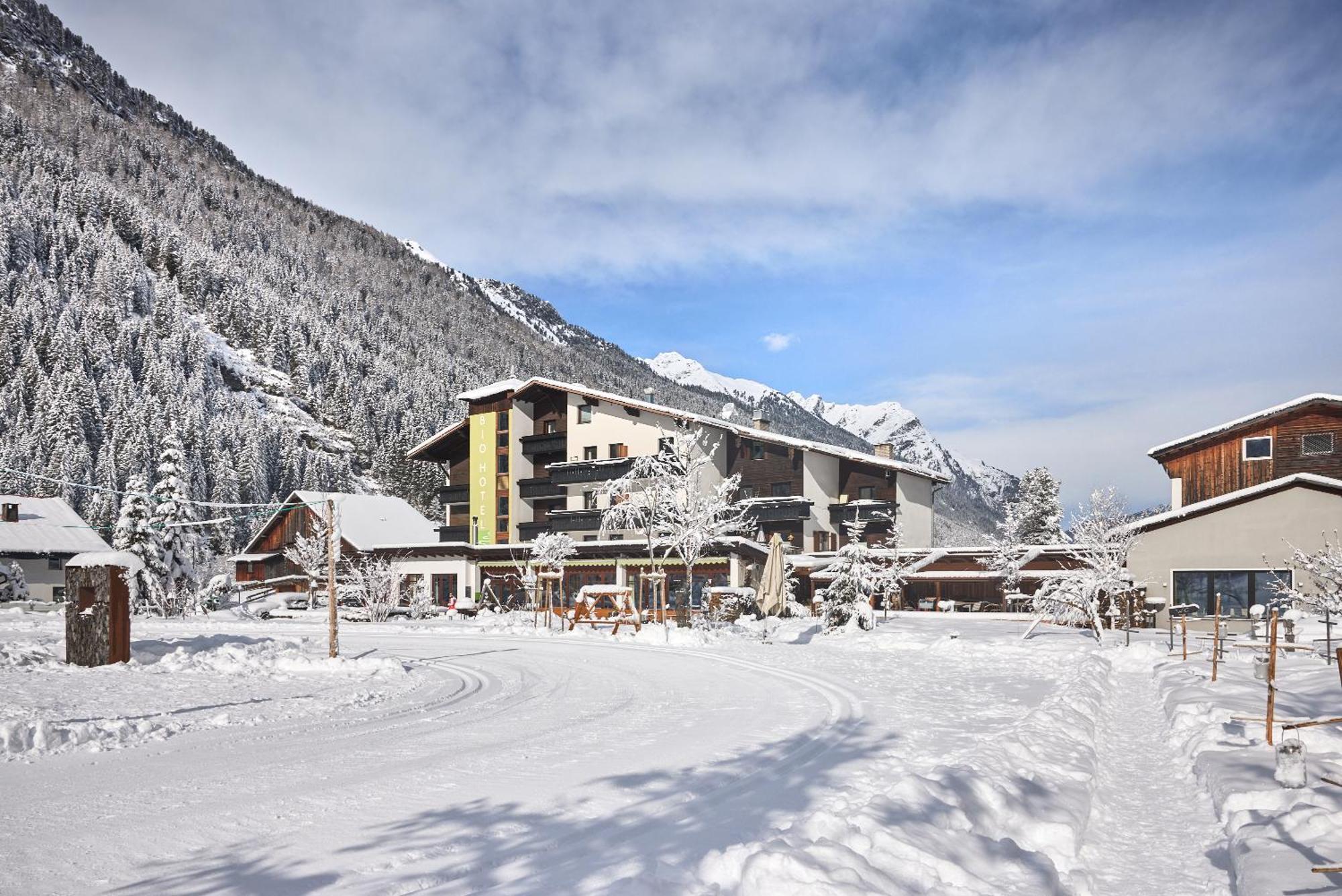 Bio Hotel Stillebach Sankt Leonhard im Pitztal Kültér fotó
